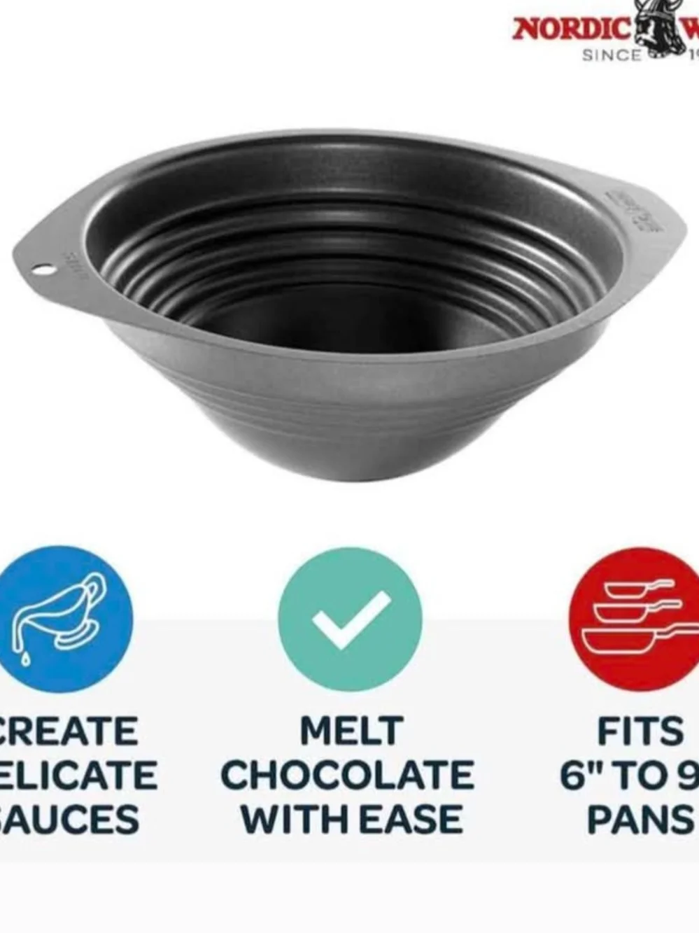 Brand new nordicware double broiler